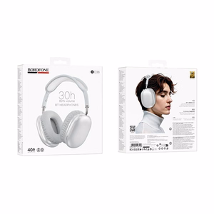 Borofone Headphones BO36 Tone bluetooth silver