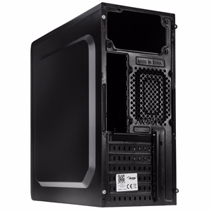 Akyga AK939BL tietokonekotelo Midi Tower musta
