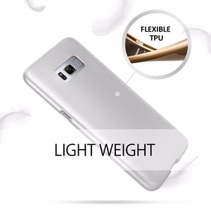 Mercury I-Jelly case for Samsung Galaxy S8+, silver