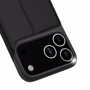 DUX DUCIS lompakkosuojakuori SKIN PRO iPhone 17 Pro Max:lle musta