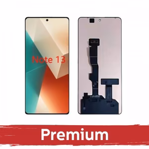 LCD-naytto yhteensopiva Xiaomi Redmi Note 13 4G musta OEM