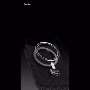 Musta Benks Magnetic Armor Pro Armor Grid 600D kevlar- ja metallikehyksinen suojakuori (C.K.FL.AP.BK.B072) malleihin iPhone 18 Pro / iPhone 17 Pro Camera Control -painikkeella