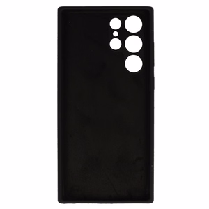 Silicone Lite Suojakuori Samsung Galaxy S22 Ultra musta