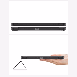 Dux Ducis Toby panssaroitu Flip Smart Case Oppo Pad kynänpidikkeellä Musta
