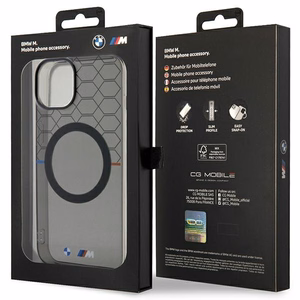 BMW Pattern MagSafe Suojakuori iPhone 14 Plus:lle - harmaa