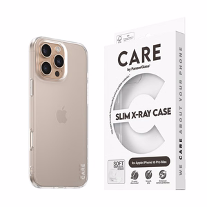 CARE by PanzerGlass X-Ray Soft Basic suojakuori iPhone 16 Pro Max 6.9' kirkas/läpinäkyvä 1444