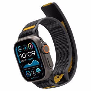 Spigen Athlex Air Apple Watch 6/7/8/9/10/SE/Ultra 1/2 (44/45/46/49 mm) Active musta