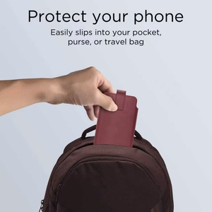 Tech-Protect SM65 Suojakuori 6,0-6,9 tuuman älypuhelimille - viininpunainen