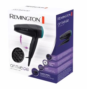 Remington D1500 hiustenkuivaaja 2000 W musta, vihreä