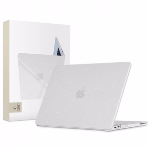 Tech-Protect SmartShell Suojakuori MacBook Neo 13" 2026 - Läpinäkyvä Glitter