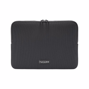 Tucano Colore2 neoprene laptop sleeve for MacBook Air 13-inch (M5/M4/M3/M2/M1, 2026–2018), MacBook Pro 13-inch and 12-inch laptops, black