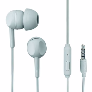THOMSON johdolliset kuulokkeet Jack 3,5 mm mikrofonilla EAR3005GY harmaa