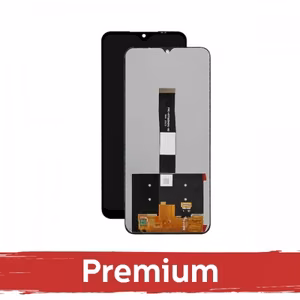 LCD-näyttö yhteensopiva Xiaomi Redmi 9A / 9C / 9AT / Poco C3 musta OEM