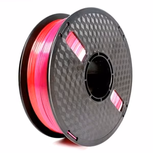 Flashforge 3DP-PLA-SK-01-RP – silkki-sateenkaari-PLA 3D-tulostinfilamentti, 1.75 mm, 1 kg kela, punainen/violetti