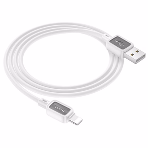 Kaapeli USB-A Lightning Hoco 2,4A 1 m X108 valkoinen