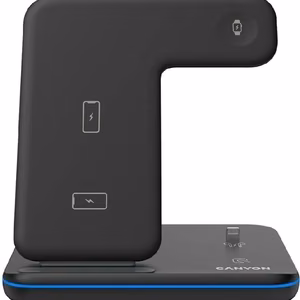 Langaton latausasema Canyon 3in1 (WS-302) (15W) musta