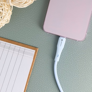 Kaapeli USB C - USB C Forcell F-Energy QC4.0 PD 5A 100W Silicone 1 m C347 sininen