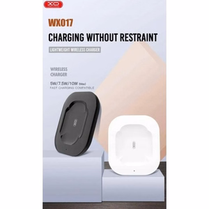 Langaton laturi XO WX017 musta 10W (Airpods 2 / Airpods Pro)