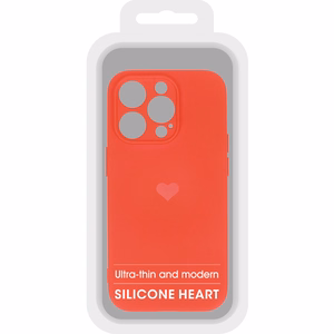 Vennus Silikoninen Heart Suojakuori iPhone 11 Pro:lle design 1 punainen