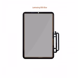 Touch Screen Digitizer Compatible With "Pro+" Apple iPad Mini 6 (2021) / Black / glass + OCA XH 250um
