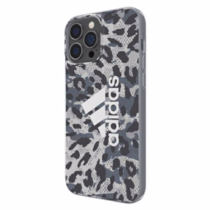 Adidas OR SnapCase Leopard kotelo iPhone 13 Pro / iPhone 13 - harmaa - harmaa