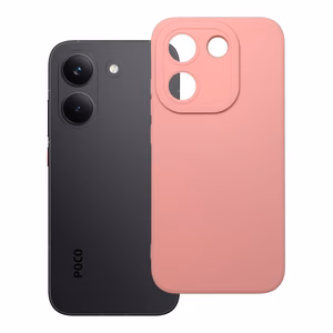 Puuterinroosa Matt 2.0 suojakuori Poco X8 Pro 5G -puhelimelle