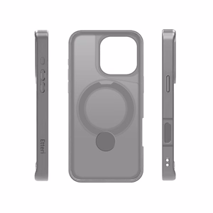 Etteri Matt Mag Ring case for iPhone 16 Pro 6,3" grey