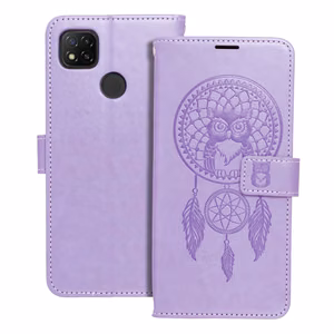 MEZZO Kirjasuojakuori Xiaomi Redmi 9C / 9C NFC:lle dreamcatcher violetti