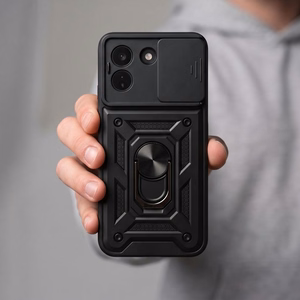 Tech-Protect CamShield Pro -suojakuori laitteelle Xiaomi Redmi Note 17 Pro Max 5G – musta