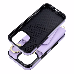 Suojakuori iPhone 16e (SE 4 2025) / 17e:lle Wonder lompakolla liila