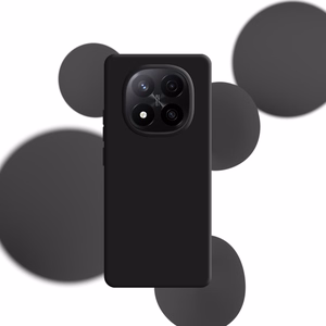 3mk silikonisuojakuori Xiaomi Redmi Note 14 Pro+ - musta