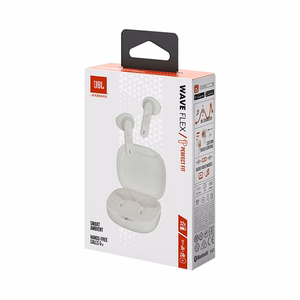 Wireless earphones JBL Wave Flex JBLWFLEXWHT white