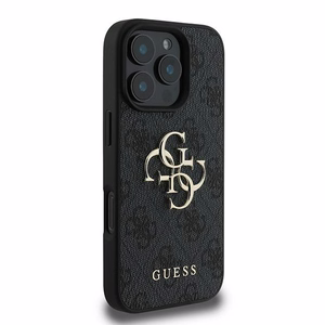 Guess 4G Big Logo kotelo iPhone 16 Pro - musta
