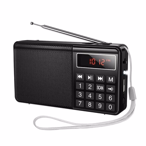 Kannettava radio Hoco HI50, musta