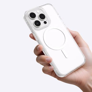 AmazingThing Titan Pro Mag Case with Magnetic Ring for iPhone 16 Pro - Transparent