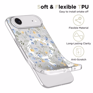 Tech-Protect FlexAir MagSafe Suojakuori iPhone 17 Air:lle - Päivänkakkaroita ja Lehtiä
