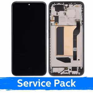 LCD-näyttö, yhteensopiva Xiaomi Redmi Note 15 Pro+ 5G:n kanssa, kehyksellä / Glacier Blue / (huoltopaketti)