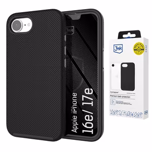 3mk Fortis MagCase -suojakuori iPhone 16e / 17e:lle - musta