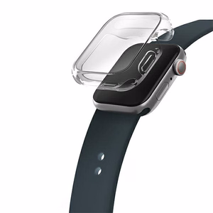 Uniq Garde kotelo Apple Watch 7/8/SE2 45mm - läpinäkyvä