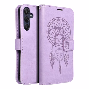 MEZZO Kirjasuojakuori Samsung A25 5G:lle dreamcatcher violetti