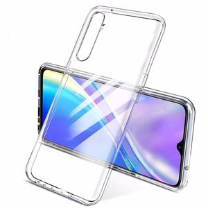 Ultra Slim 0,5 mm suojakuori Realme 8 / 8 Pro, läpinäkyvä