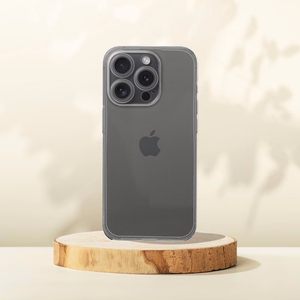 Suojakuori iPhone 15 Plus:lle Clear Case 1,5 mm Grid läpinäkyvä