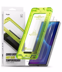 Ringke Cover Display Pro karkaistusta lasista valmistettu näytönsuoja mallille Samsung Galaxy Z Fold 8 Ultra, 2 kpl