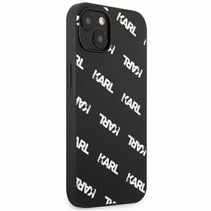Karl Lagerfeld Allover kotelo iPhone 13 mini - musta