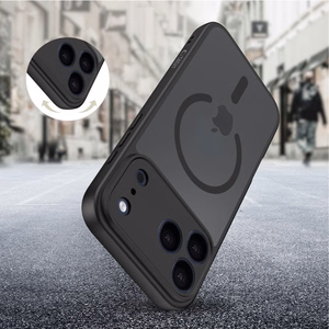 Tech-Protect BasicMag MagSafe Suojakuori iPhone 17 Pro Max:lle - Matta Musta