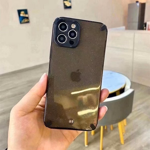 Armor Glitter Suojakuori iPhone 12 Pro Max musta