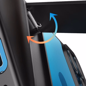 Ugreen Fusion Kickstand Suojakuori iPhone 13 Pro:lle - kova suoja geelireunuksella ja jalustalla, musta (90153)