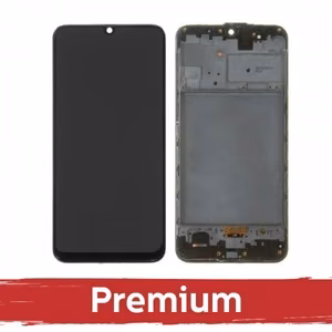 LCD-näyttö yhteensopiva Samsung M315 M31 / M217 M21s musta kehyksellä OEM
