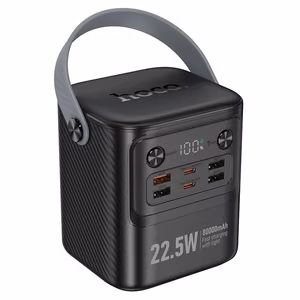 Hoco J152 varavirtalähde 22,5W+PD 20W 80000 mAh musta