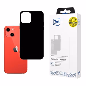 3mk Matt Case -suojakuori iPhone 13:lle - musta